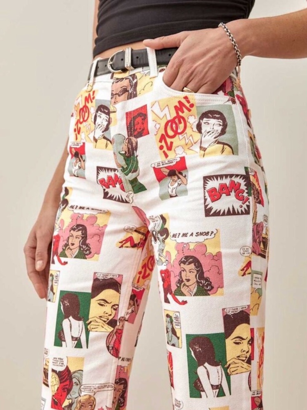 NWT Reformation Comic Jeans 30